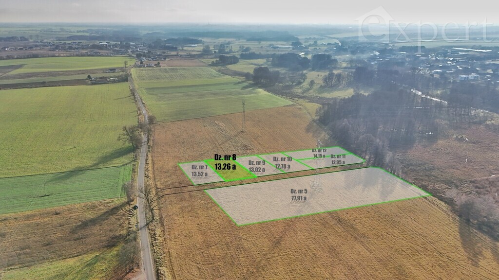 Stargard- Rogowo działka o pow. 1352 m2 (8)