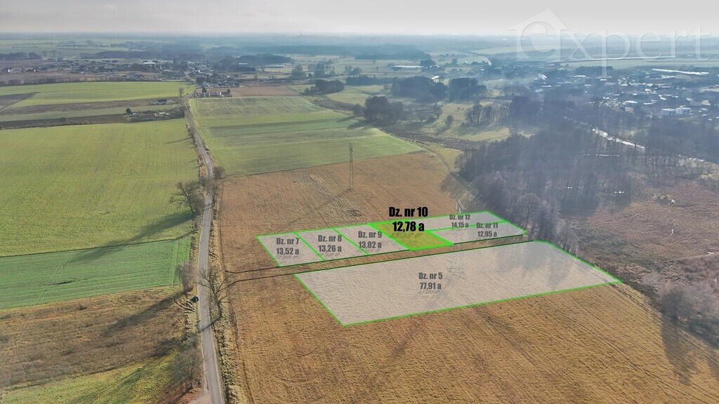 Stargard- Rogowo działka o pow. 1352 m2 (9)