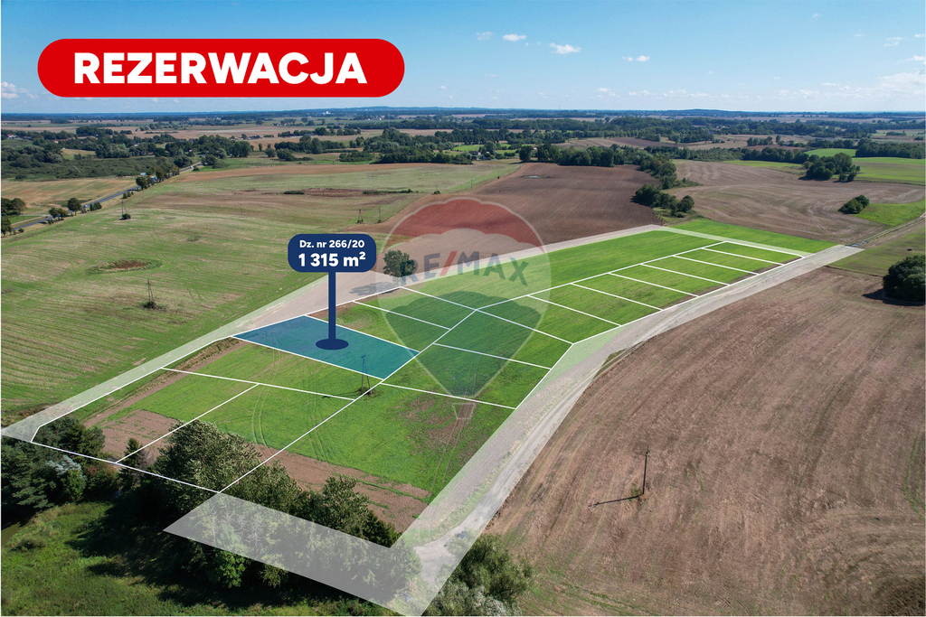 Na sprzedaż działka budowlana 1315 m2 | Będzino (1)