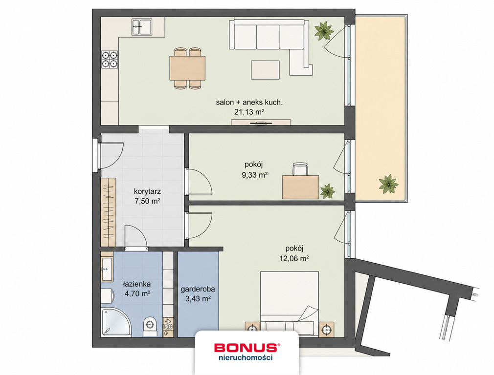 Duży balkon, miejsce garażowe, komórka lokatorska (27)