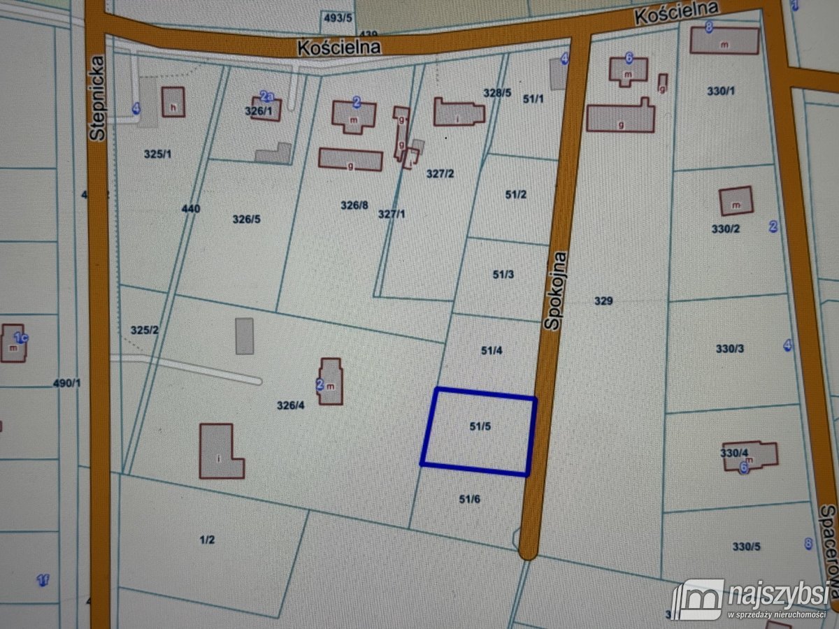 Krępsko - działka 1205m2 (2)