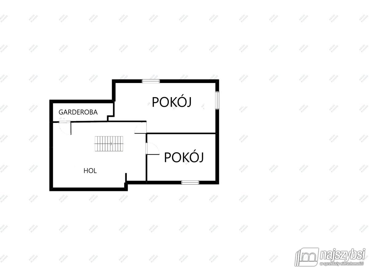 Gryfice - Dwupoziomowe mieszkanie w centrum miasta (22)