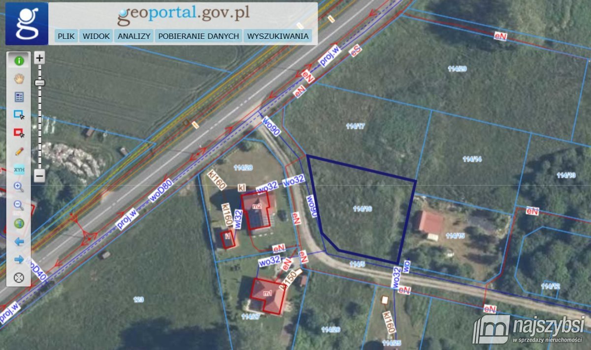 Zastań- Międzywodzie, działka budowlana 1205 m2 (18)