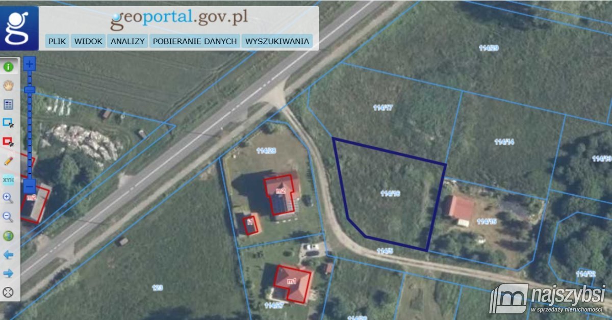 Zastań- Międzywodzie, działka budowlana 1205 m2 (20)