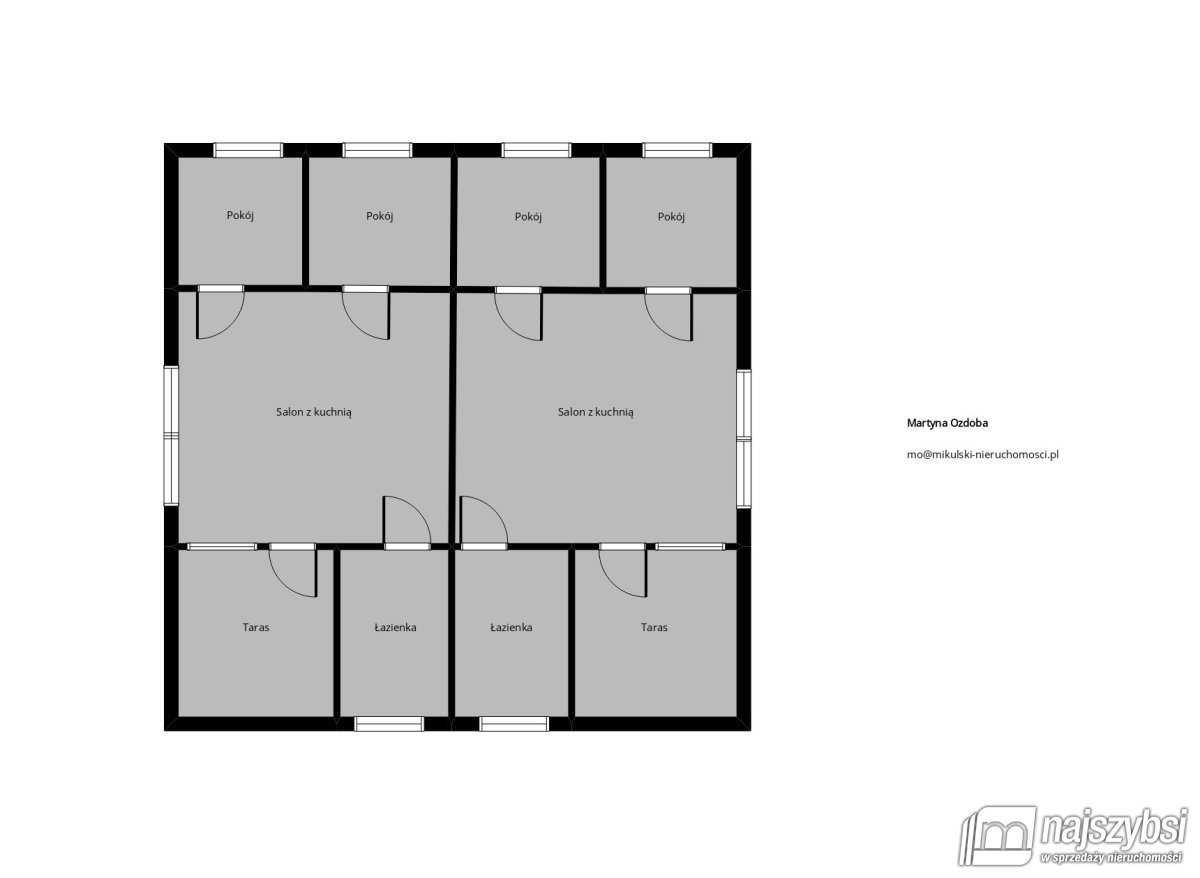 Wicie- Bliźniak 250 m od plaży 2w1 (9)