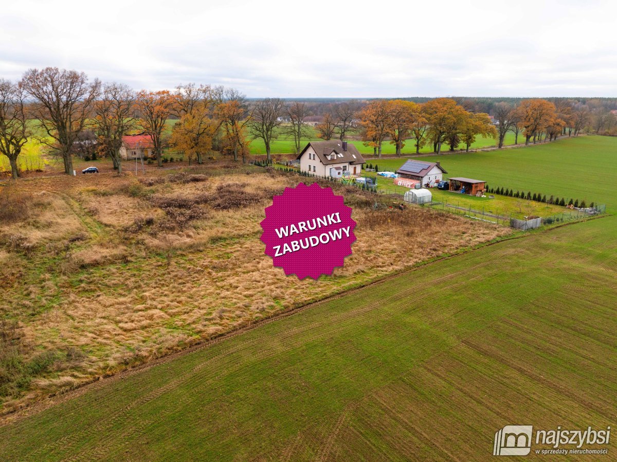 Goleniów-Tarnówko- działka 3200 m2 z war. zabudowy (1)