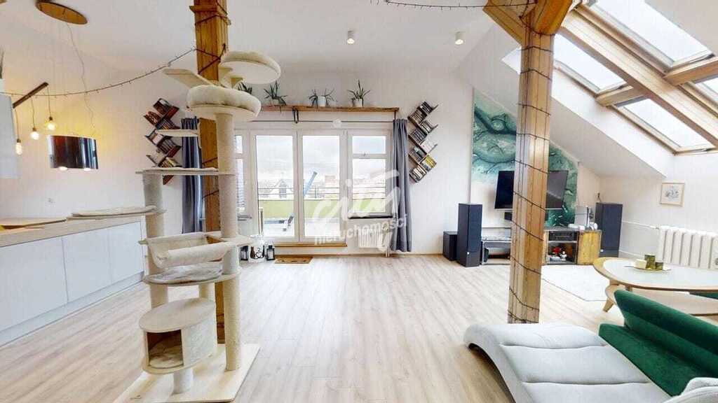 [3D]Unikat! Jak penthouse! 73m2, 2pok, taras 33m2! (3)