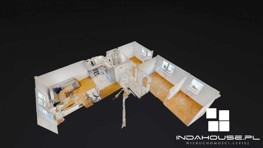 Nowy, 3 pokojowy apartament. Najem okazjonalny. (21)