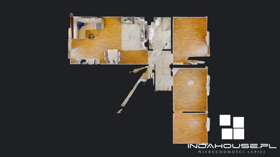 Nowy, 3 pokojowy apartament. Najem okazjonalny. (22)