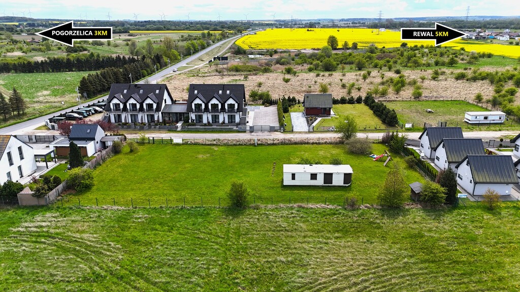 Działka budowlana przy wjeździe do Niechorza (3)