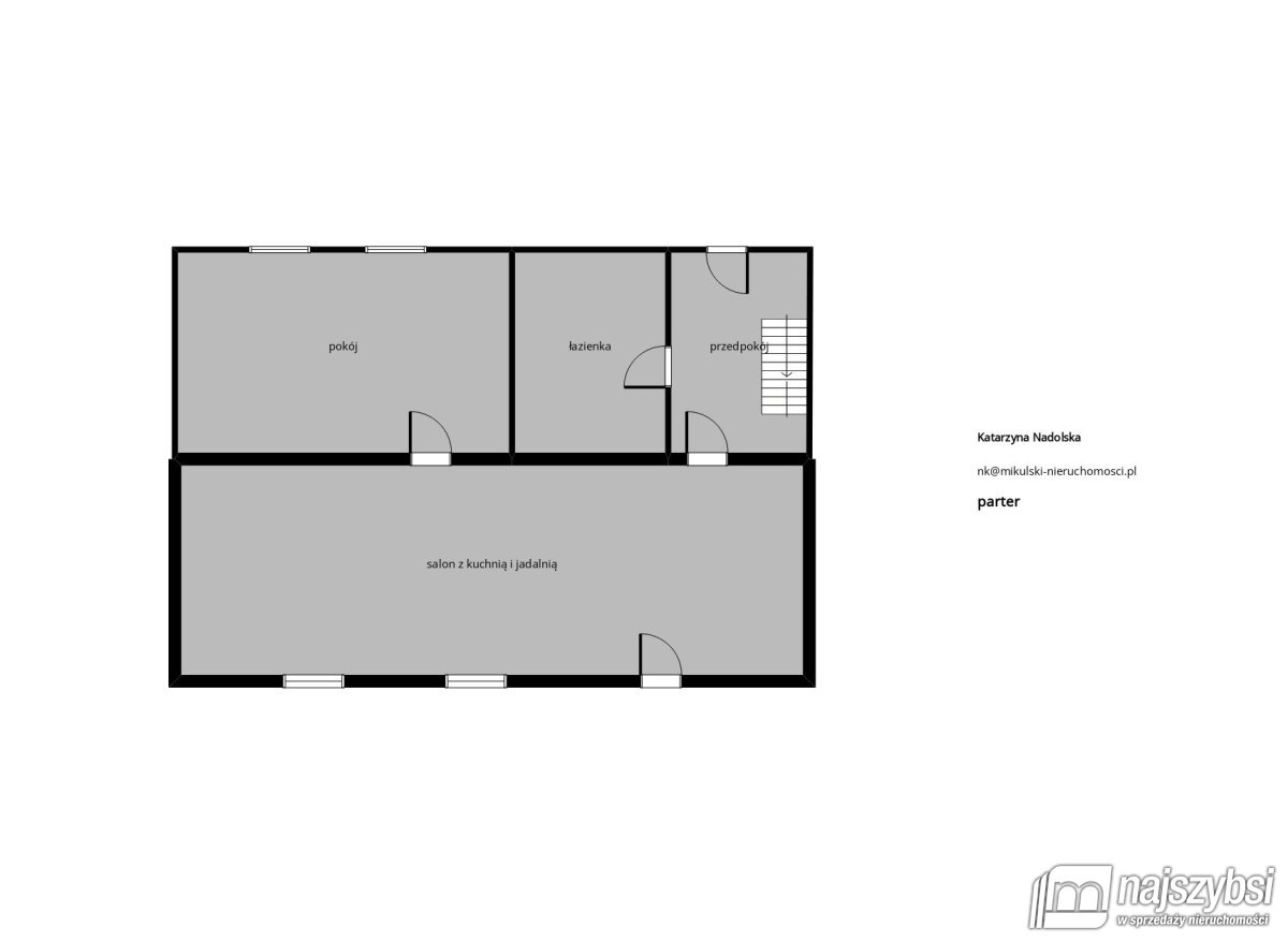 Warszyn - dom w zabudowie bliźniaczej działka 1369 (12)