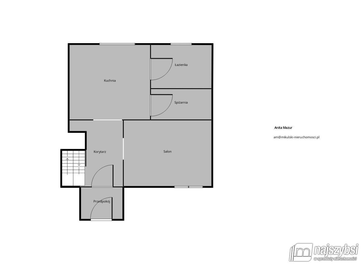 Jeżyce-dom wolnostojący 72m2+garaż 32m2 k. Darłowa (21)
