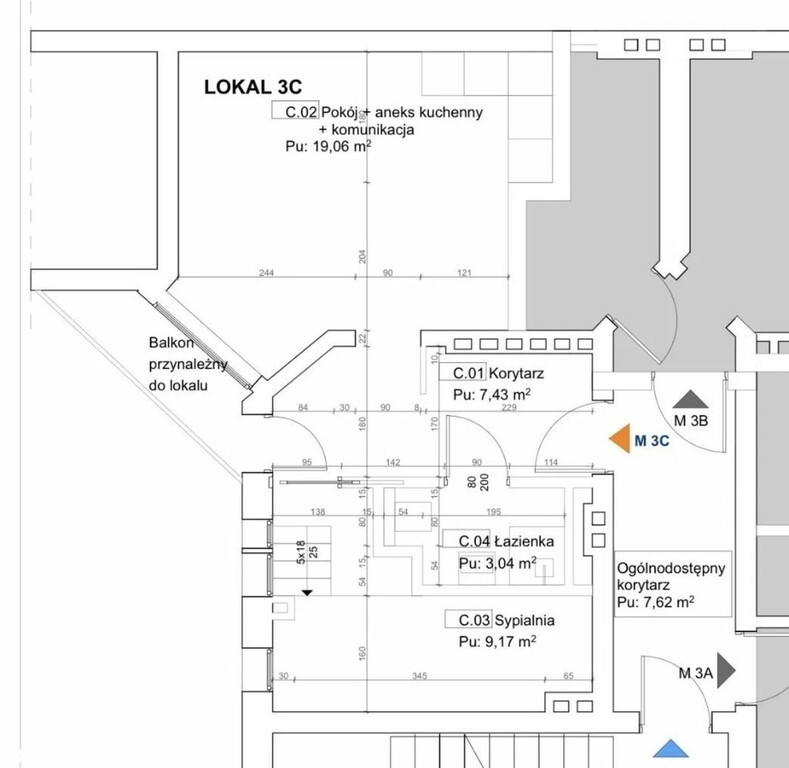 Stylowe mieszkanie w sercu miasta - 38,7 m2 (14)