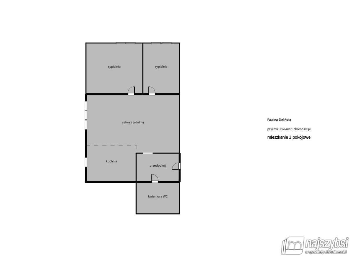 KOŁOBRZEG-PODCZELE MIESZKANIE 3pok. 500m DO PLAŻY (15)