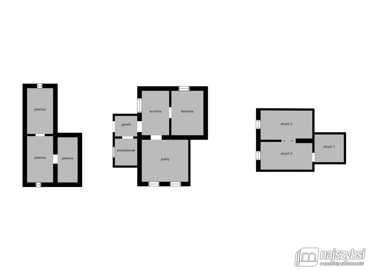 DOBRZANY - obrzeża, skrajny szeregowiec  (23)