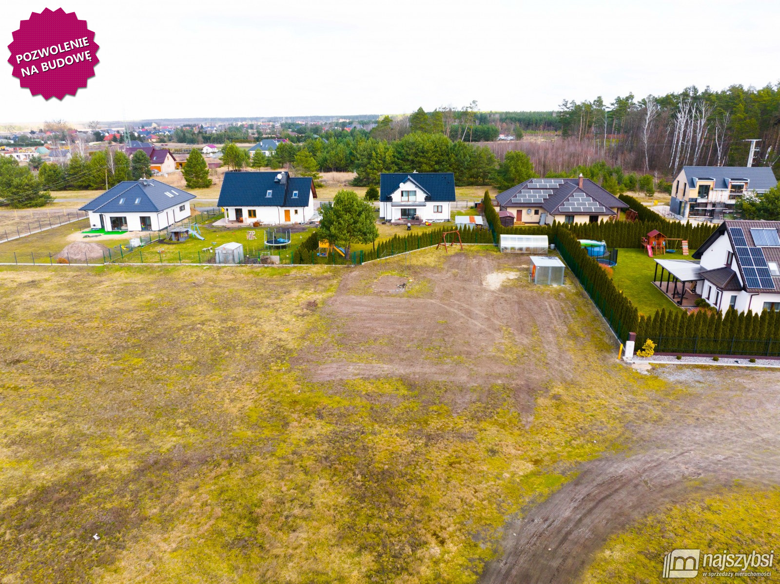 Rurzyca- działka z pozwoleniem na budowę (1)