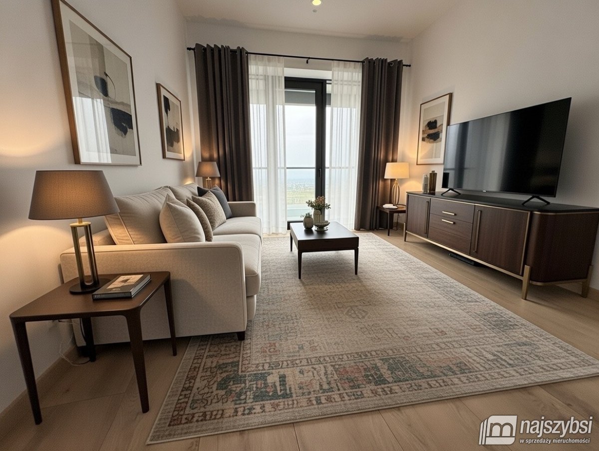 Szczecin - apartament w Hanza Tower  (1)