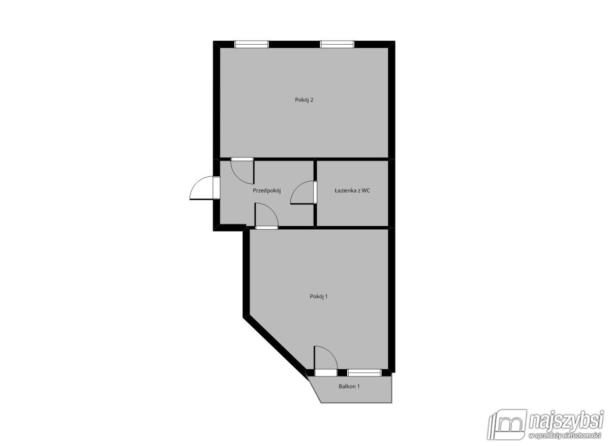 Goleniów -  słoneczne dwupokojowe mieszkanie (21)