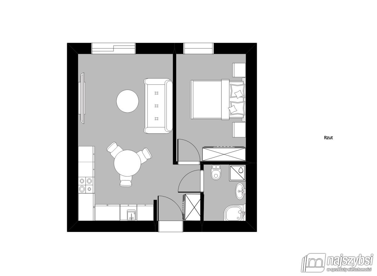 NIECHORZE - Apartament przy morzu  (9)