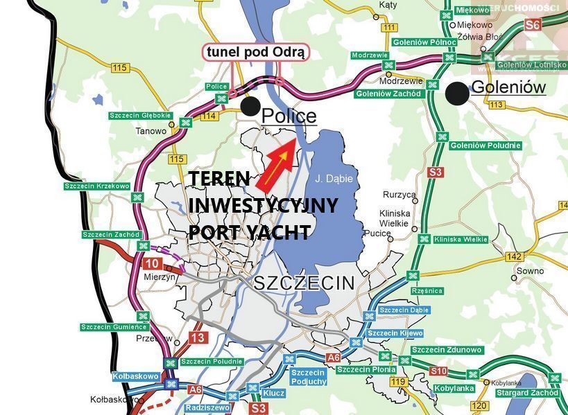 Inwestycyjna, 10,537 m2, Szczecin Skolwin (1)