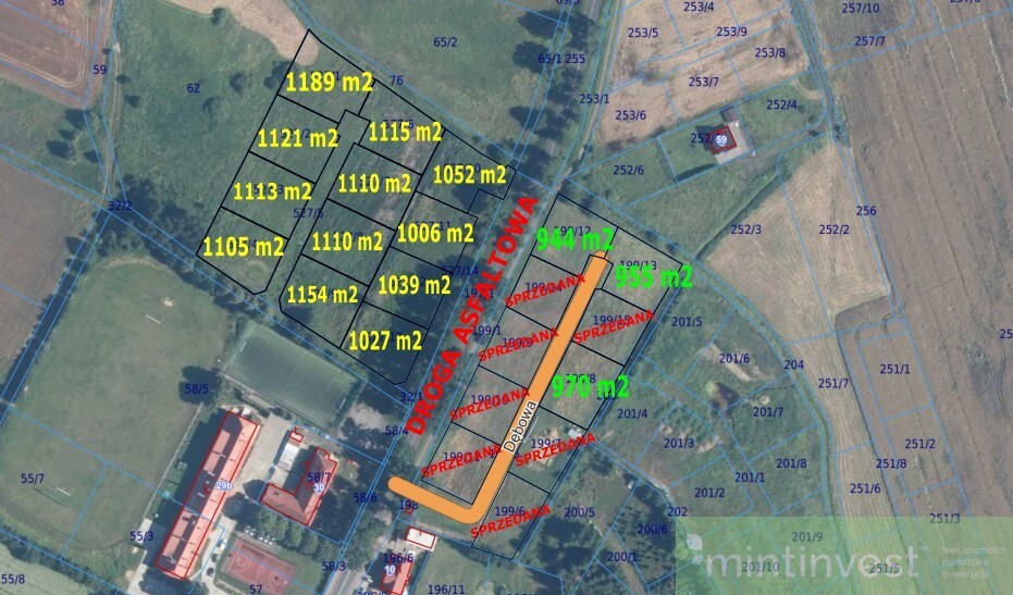 Działka w centrum Dębic (2)