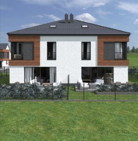 Bliźniaki- 5 pokoi, z garażem Mierzyn (4)