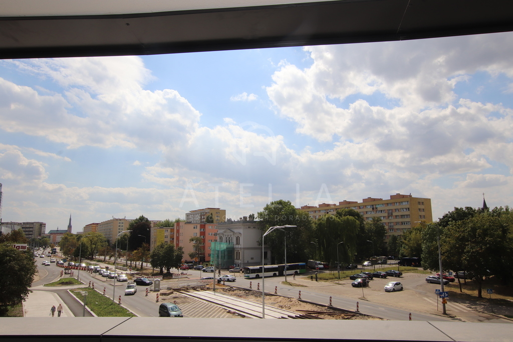 Hanza Tower - kawalerka z loggią na sprzedaż (6)