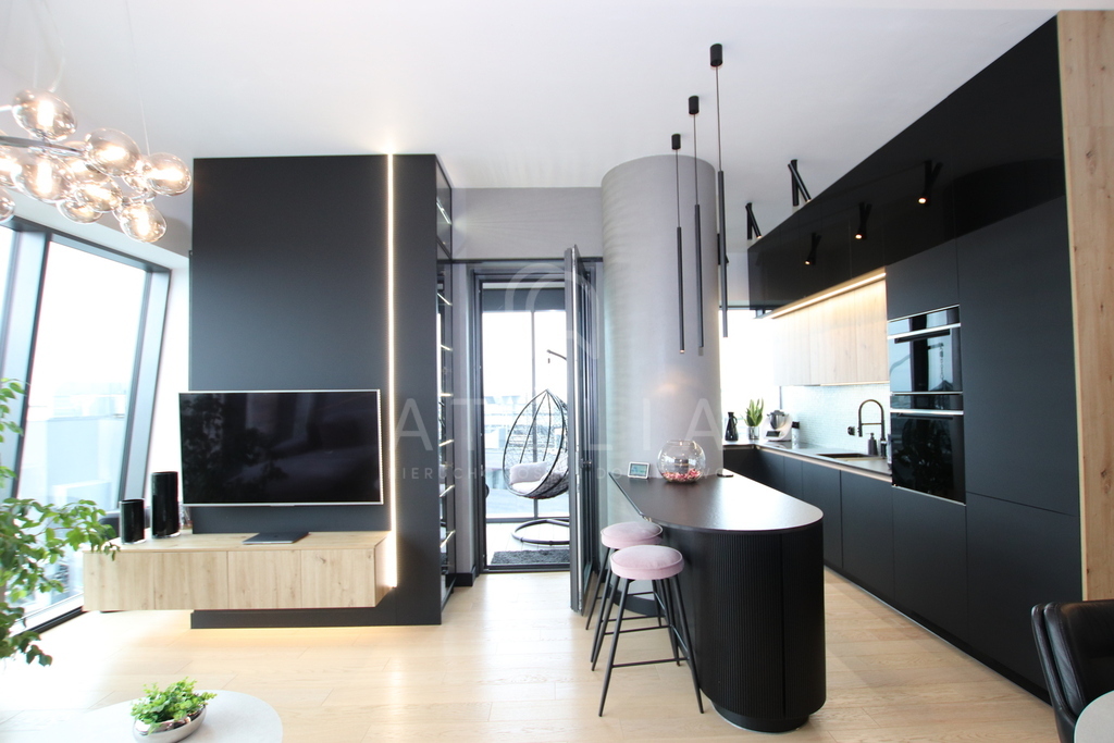 Apartament 3 pokoje z loggią w Hanza Tower (19)