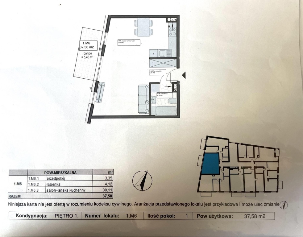 Kawalerka w stanie deweloperskim (5)