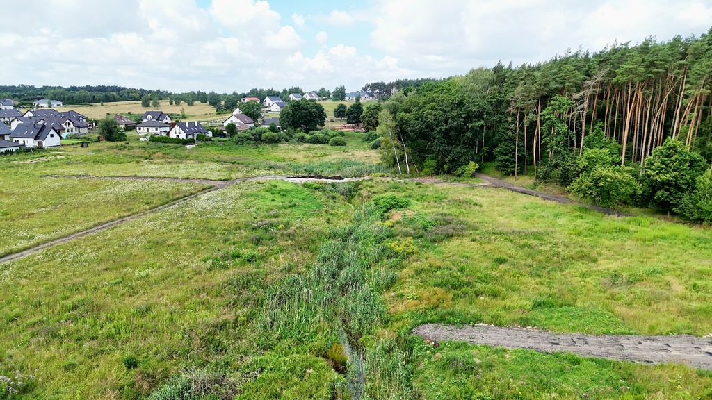 Działka w Dobrej ze ścianą lasu 350 zł/1m2 z WZ (3)
