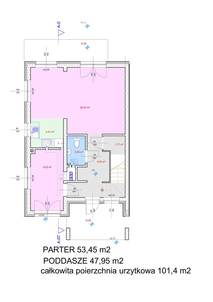 Dom w zabudowie bliźniaczej w Dobrej 830 k. (4)