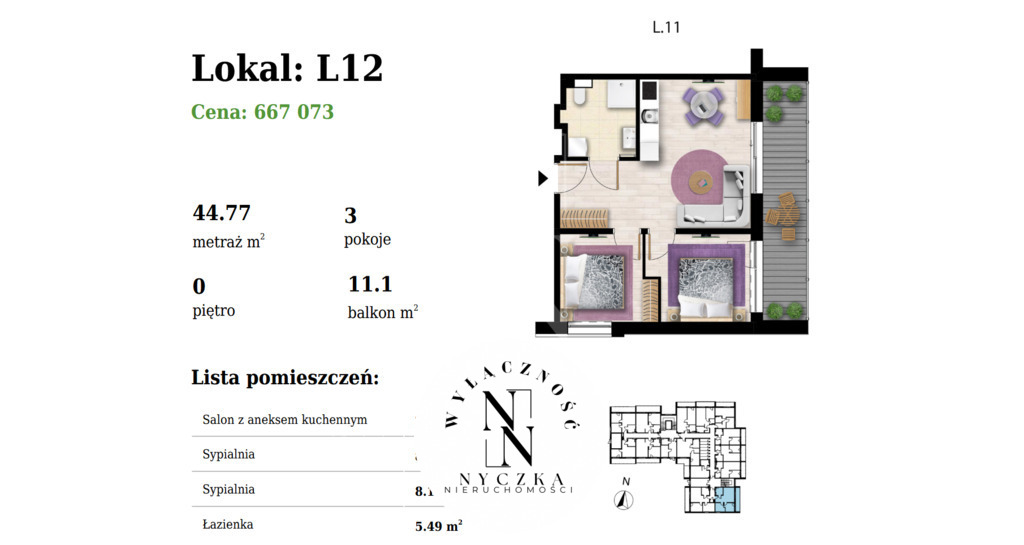 Apartament w pierwszej linii zabudowy od morza (7)