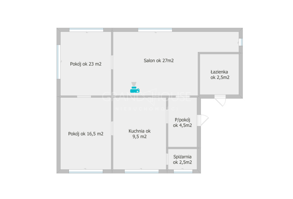 POŁOWA DOMU - DRAWSKO , ogród, garaż, strych (17)