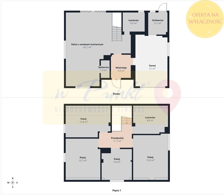 Modrzewie, nowy dom wolnostojący TYLKO 6 500/mkw (2)