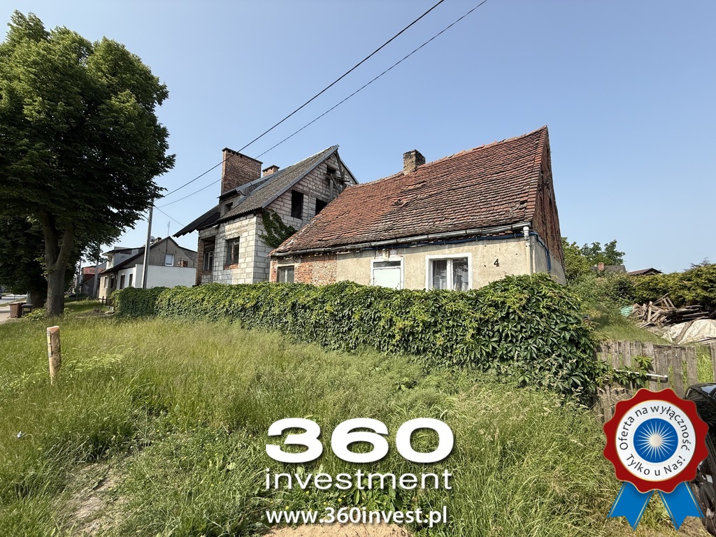 Działka 1300 m2 z Potencjałem! budynek stan surowy (6)