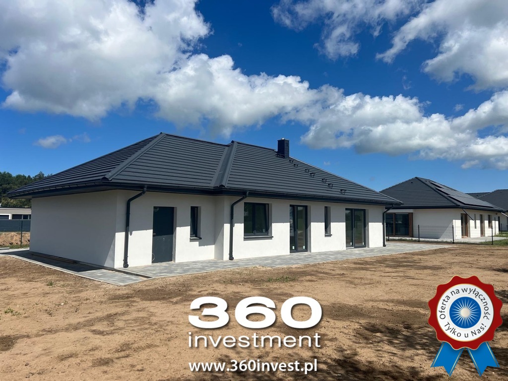 Nowy dom wolnostojący parterowy 4 pok, garaż (2)