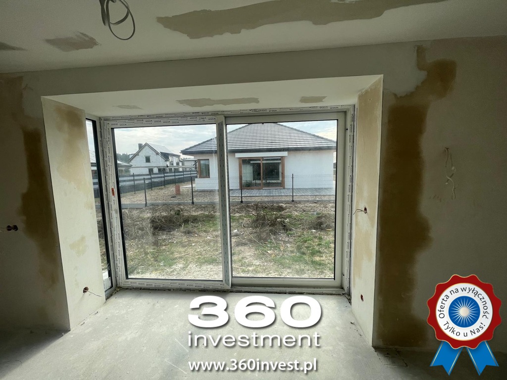 Nowy dom wolnostojący parterowy 4 pok, garaż (18)