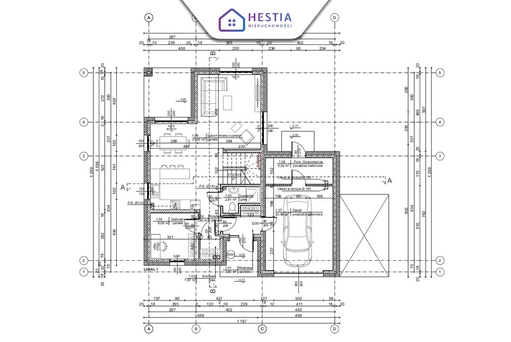 Dom wolnostojący 5 pokoi, garaż, ogród!!! (14)