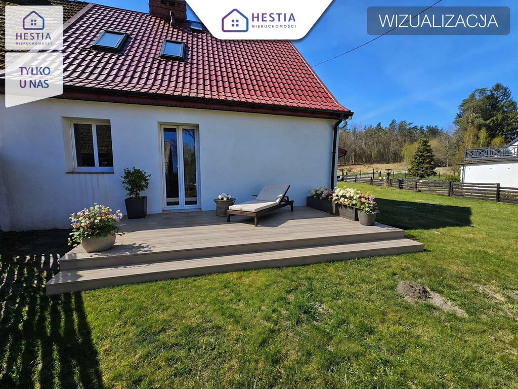 Dom z potencjałem, dużą działką i widokiem na staw (17)