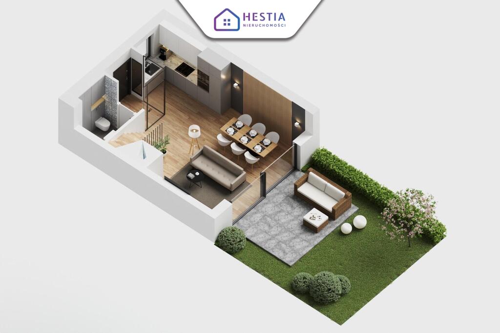 Nowoczesne domy w zabudowie bliźniaczej - Mierzyn (1)