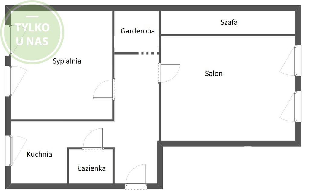 2 pokoje przy Parku Kasprowicza. (6)