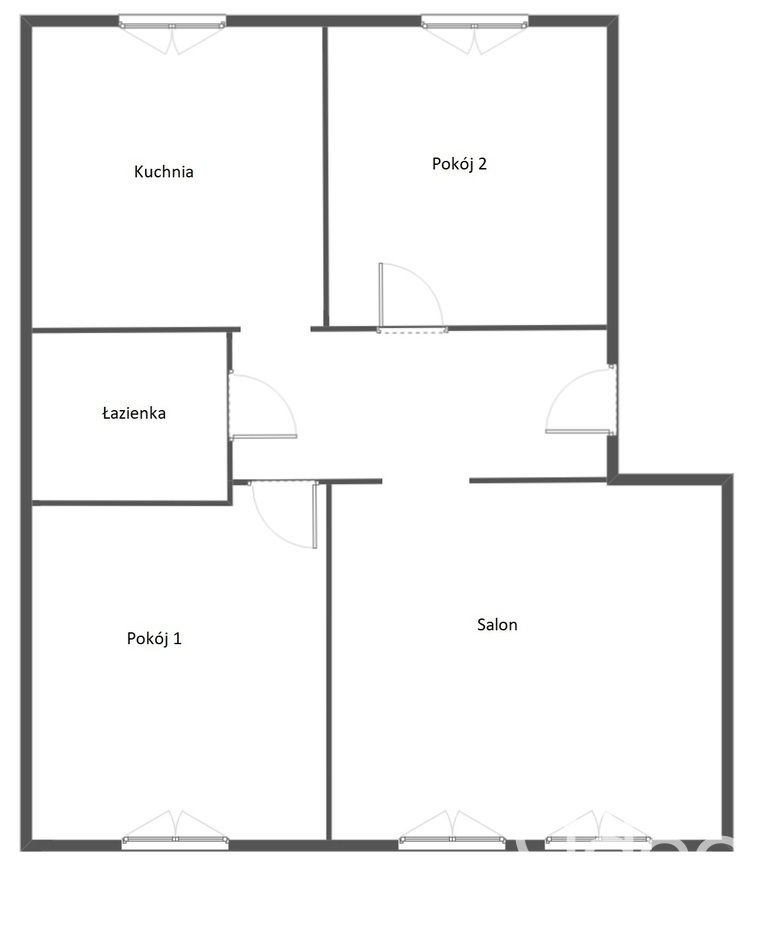 3 pokoje w centrum miasta (10)