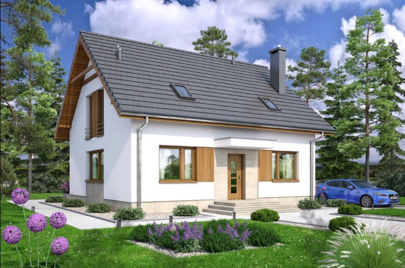 Dom jednorodzinny w Niedźwiedziu Dom Rodzinek (1)