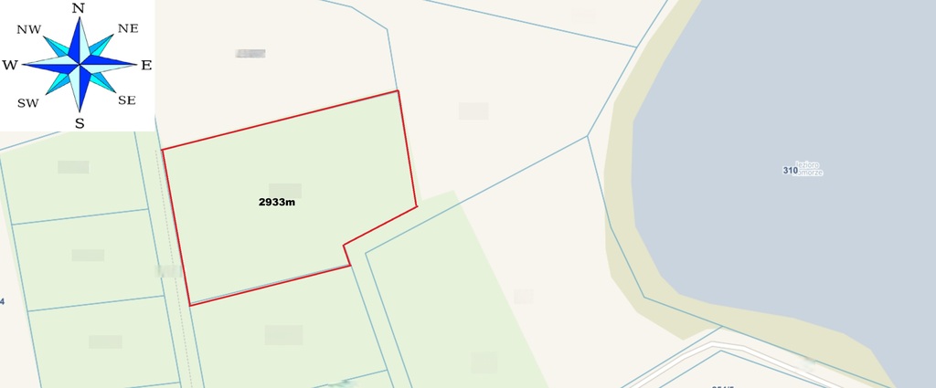 Działka z bezpośrednim zejściem do jeziora Komorze (8)