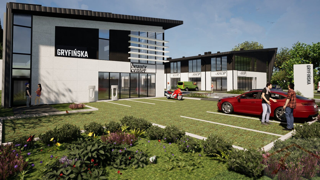 Nowy lokal usługowo - handlowy ul. Gryfińska (2)