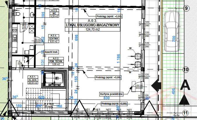 Nowy lokal usługowo - handlowy ul. Gryfińska (3)