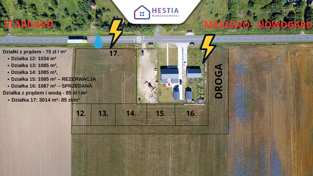 Tylko 85 zł za m2 działki w Grabowie (3)