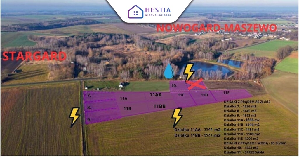 Tylko 85 zł za m2 działki w Grabowie (2)