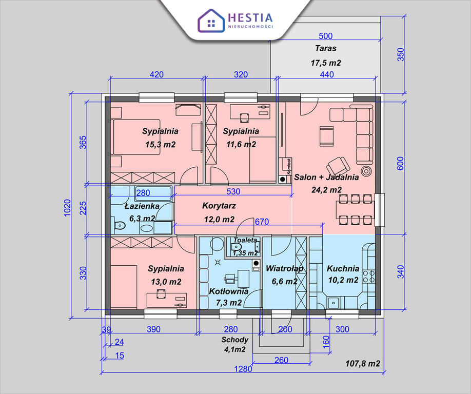 Dom wolnostojący z dużą działką 1200m2! (4)