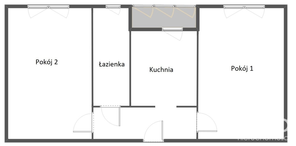 Pomorzany, 2 pokoje 50,86 m2, 2 piętro, balkon (9)